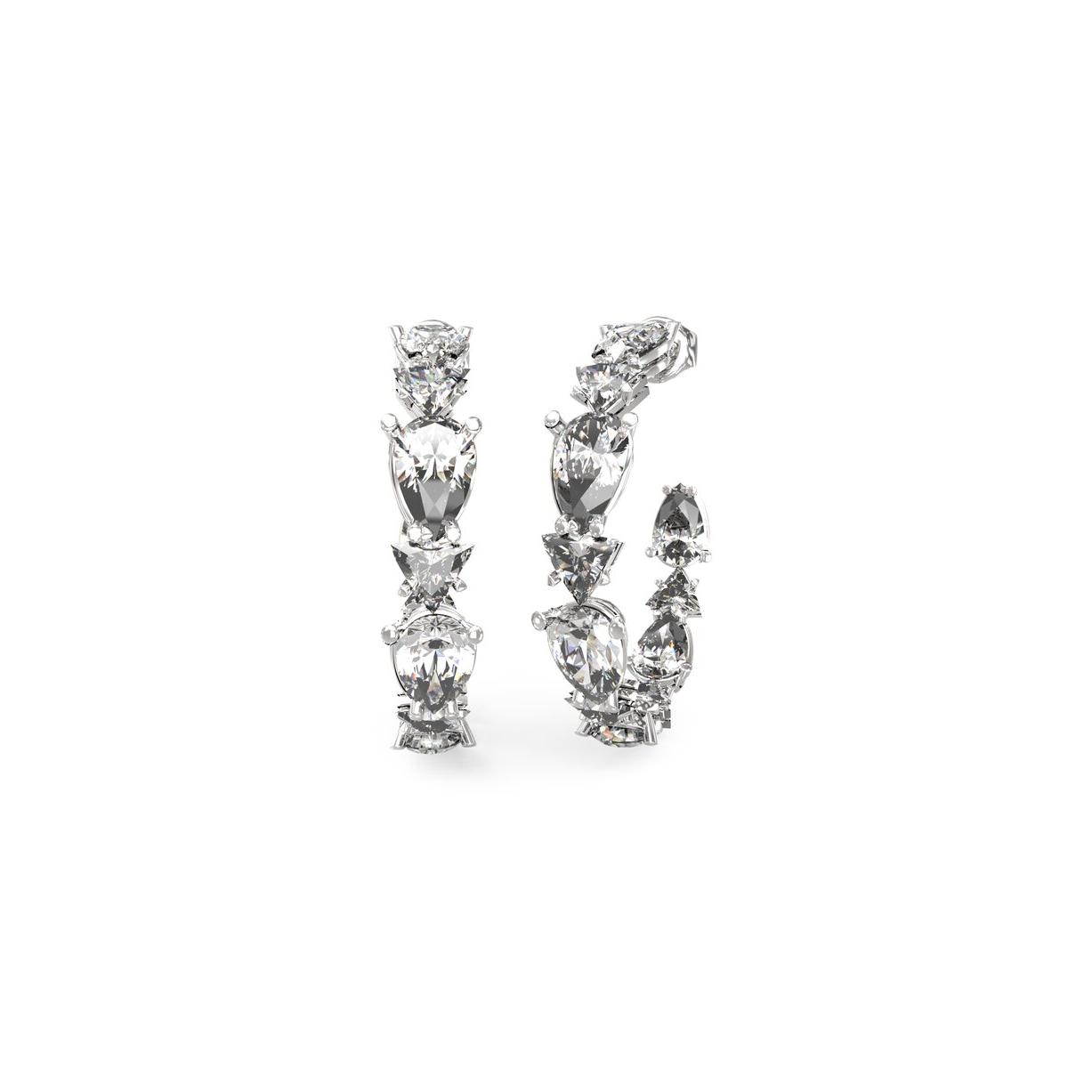 Guess Pendientes Mujer Earrings Wonderlights De Acero Plateado Jube04409jwrht-u