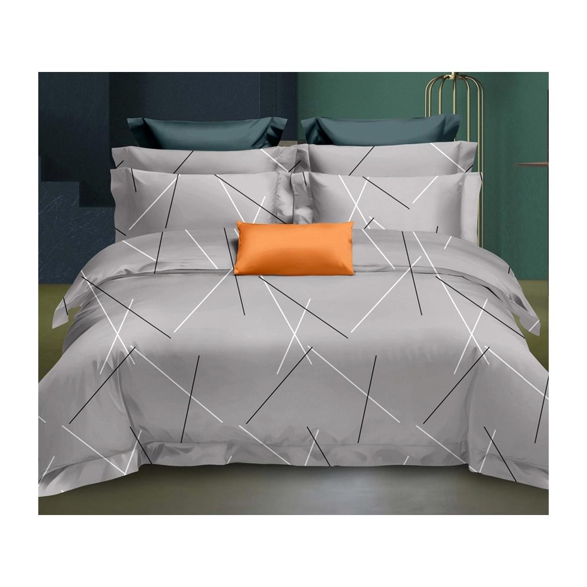 PLSS HOME Juego Funda Nórdico Microfibra Hipoalergénica para Cama 90/135/150/180cm - Edredón 3 o 4 Piezas - Lavable a Máquina