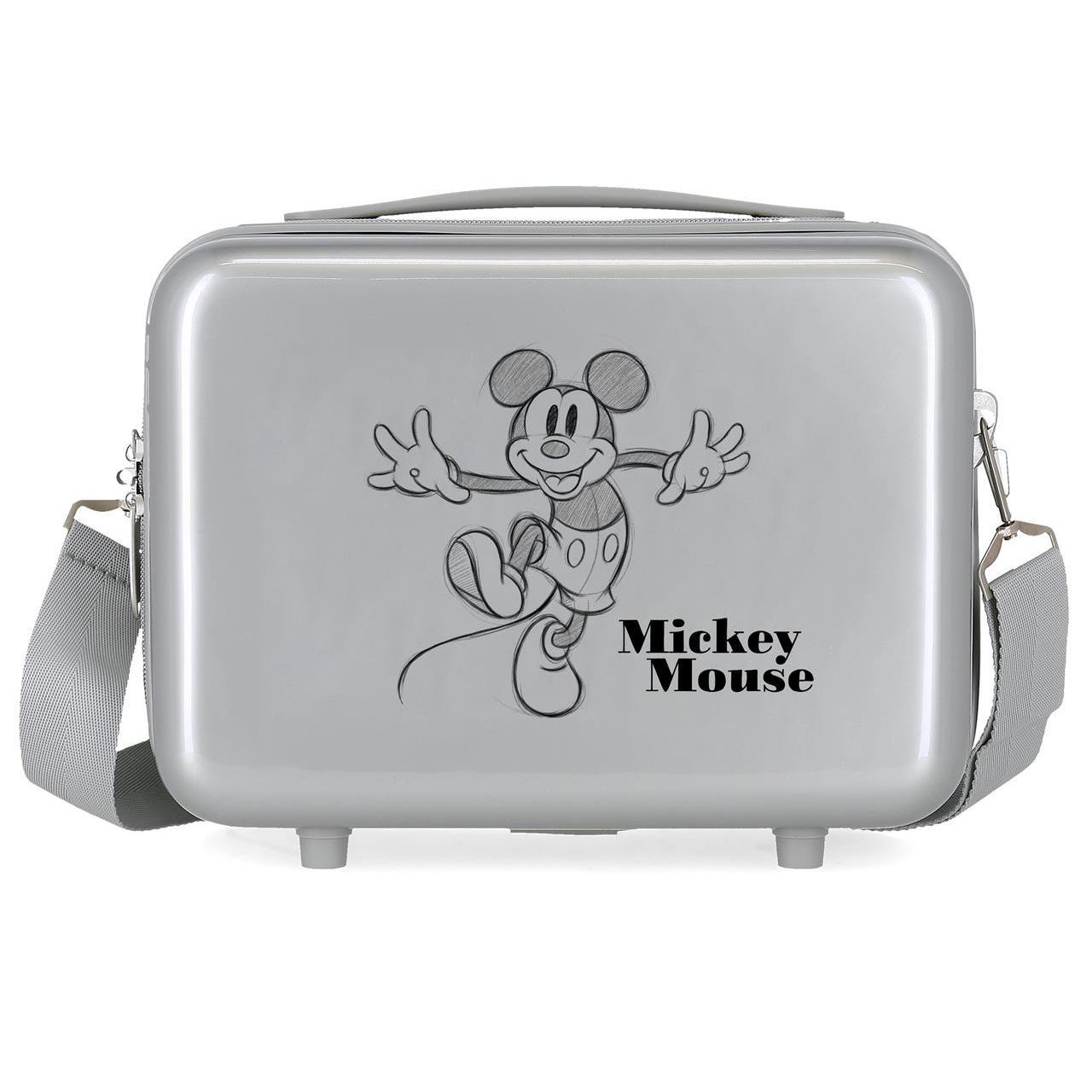 Disney Minnie Neceser De Viaje ABS Joyful Gris