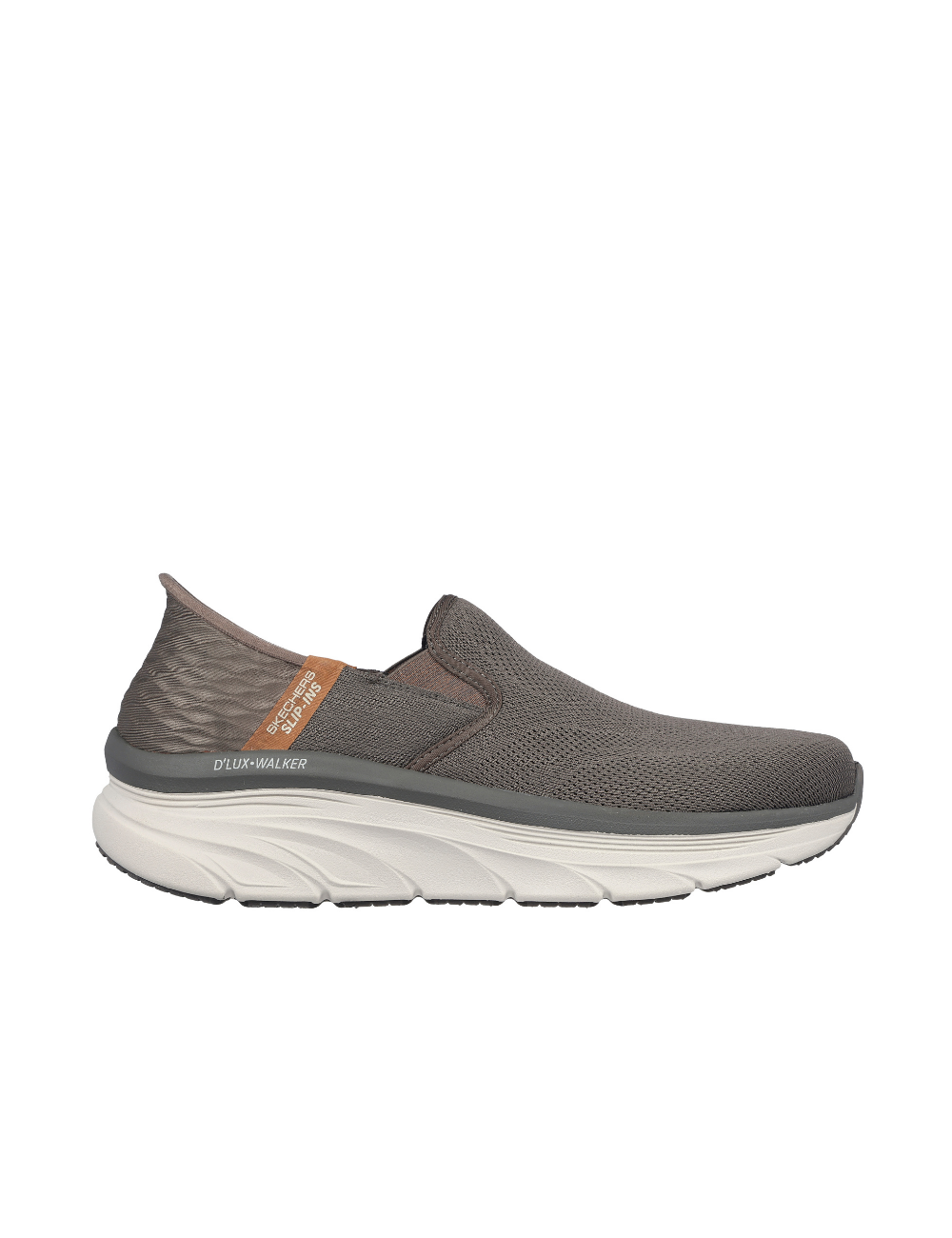 SKECHERS ZAPATILLAS DEPORTIVAS SLIP-INS D´LUX WALKER ORFORD 232455 BRN HOMBRE