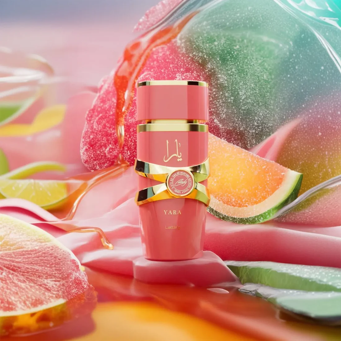Lattafa Yara Candy Eau de Parfum 100ml para Mujer – Dulzura y Elegancia en Cada Gota