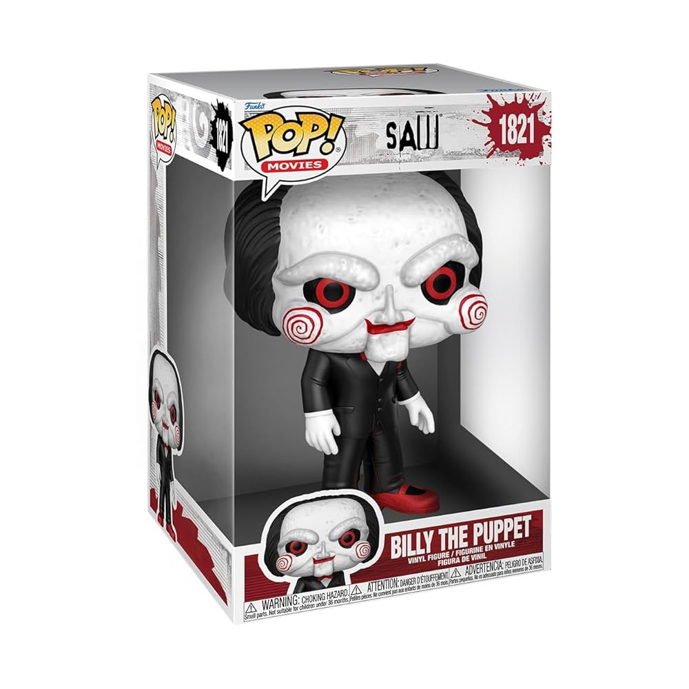 Funko Pop Jumbo Saw Billy the Puppet 1821