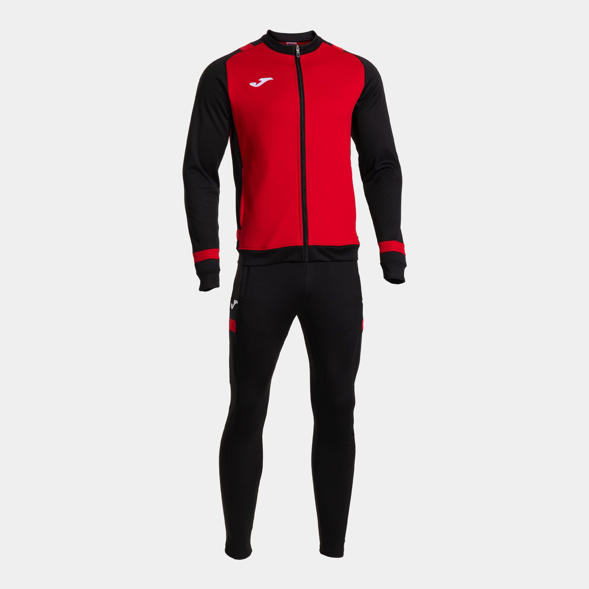 Chándal Hombre Joma Lider 104286 Rojo Negro 601 Confortable