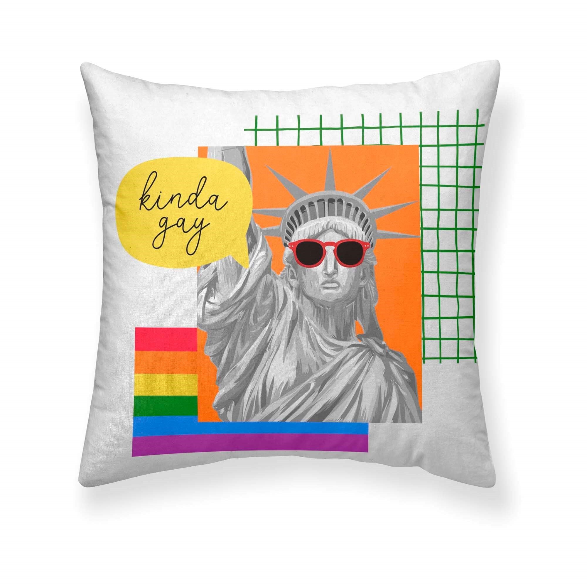BL Belum | Funda cojín Tamaño: 50x50 cm Tejido: 100% algodón orgánico Modelo: Pride 10 | Funda Cojín LGTBIQ+