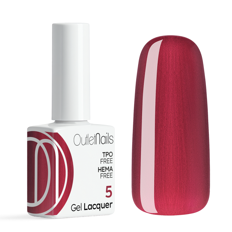 Esmalte Semipermanente Nº 5 - 15ml para uñas esculpidas - Outlet Nails