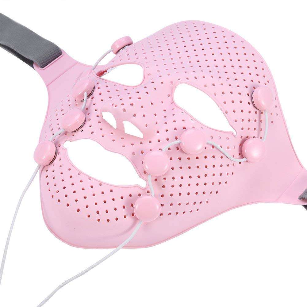 Máscara Facial SPA 3D Silicona Para Rejuvenecimiento De La piel Tamaño 29*19cm USB Recargable