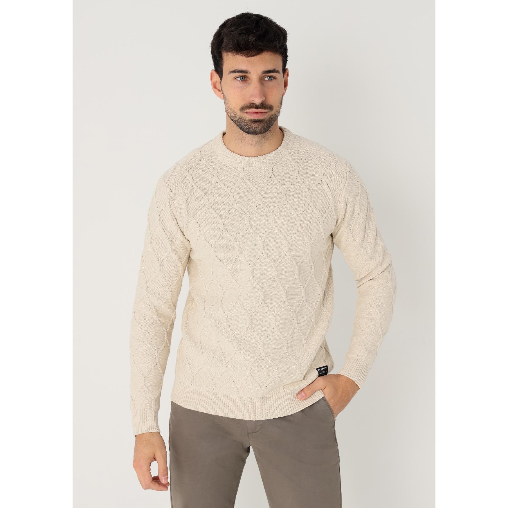 BENDORFF - Jersey de punto enrejado cuello Perkins