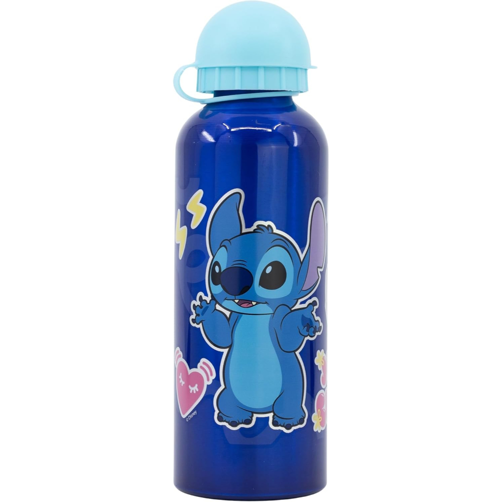 Disney Stitch Stor Botella Aluminio Alta 530 ML Palms 79244