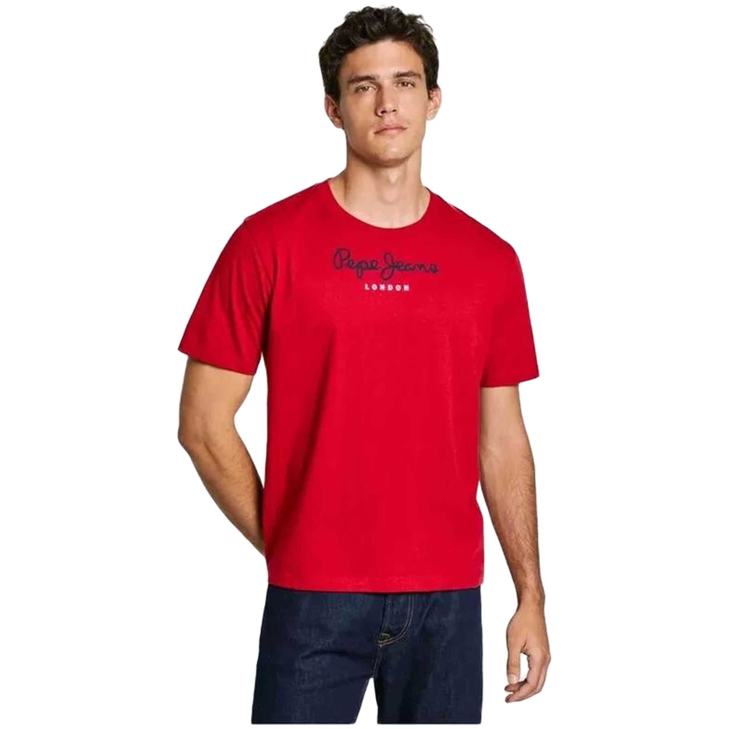 Camisetas De Manga Corta Pepe Jeans para Hombre en color Rojo