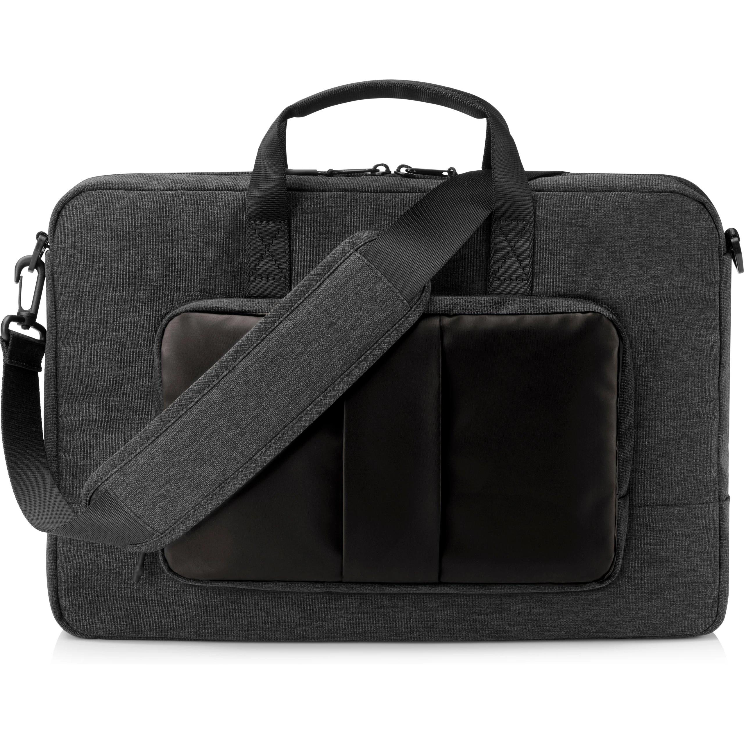FUNDA PORTA PC MALETÍN PARA PORTÁTIL RESISTENTE A RESISTENTE AL AGUA Y AL DESGASTE HP 1G6D5AA  | NEGRO
