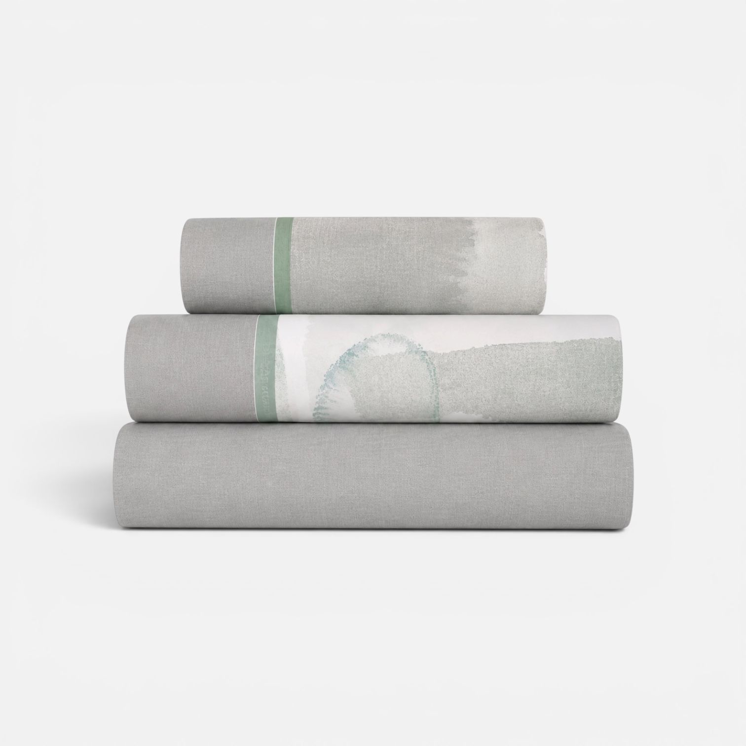 Juego De Sábanas Daniela De Algodón y Poliéster, Disponible en Color Malva o Gris, Para Cama de 90 105, 135, 150 y 150 con 2 fundas de Almohada, Tacto Suave, Antipilling, 144 hilos, Marca Paduana.