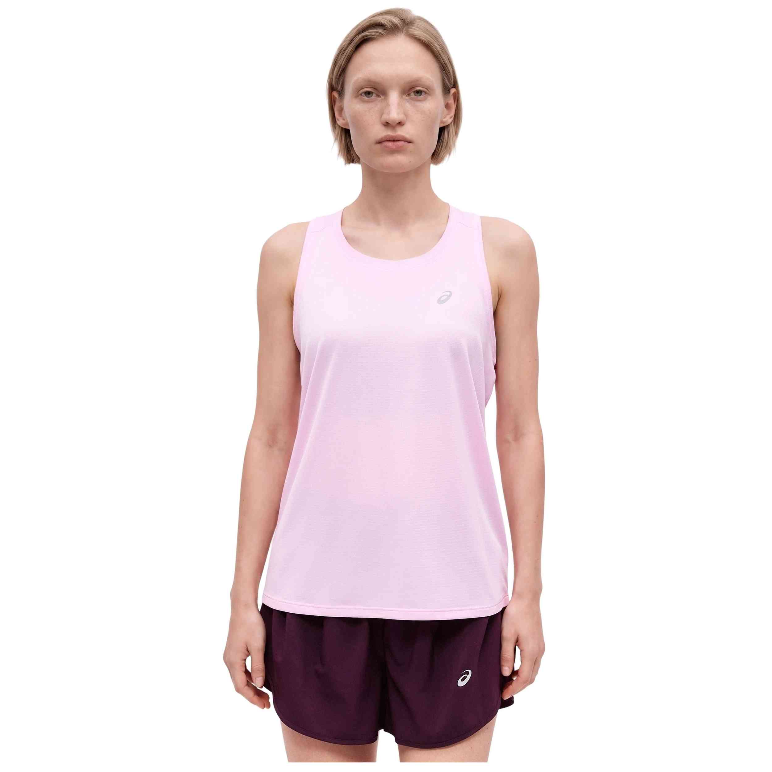 Camiseta De Tirantes Asics modelo CORE TANK "Hazy Lilac" para Mujer en color Rosa
