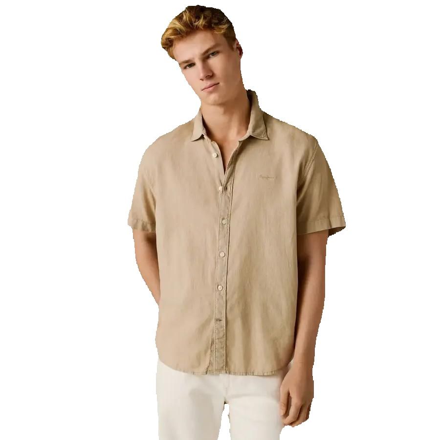 Camisa Percy Beige Pepe Jeans