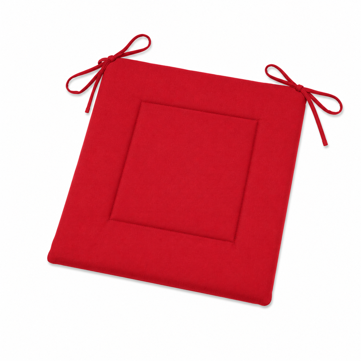 Cojín para Silla 40x40 cm con Lazos, Asiento Acolchado Antideslizante, Suave y Cómodo para Cocina, Comedor y Oficina, Pack de 2, 4 o 6 Unidades, Disponible en 10 Colores