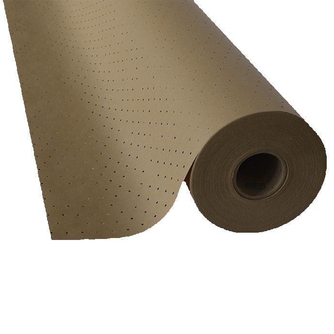 Dronpaper - Bobina de Papel Kraft Perforado 75 Gramos - Largo 200 M