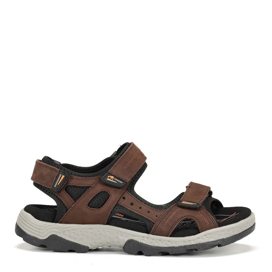 Fluchos Sandalias Marrones Missouri F2410-VEGABUCK CAFE , para Hombre