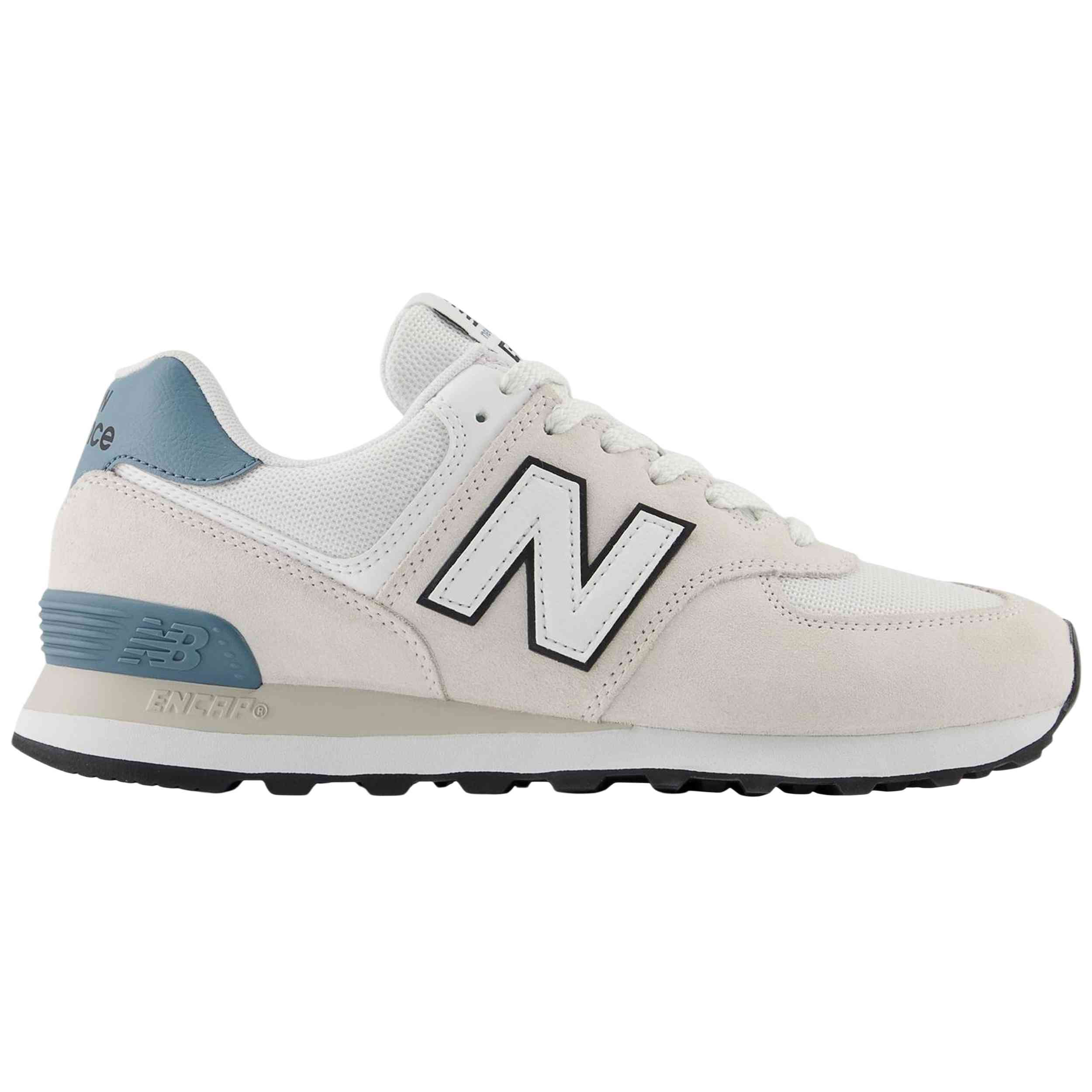 Zapatillas New Balance modelo 574 para hombre y mujer en color Blanco