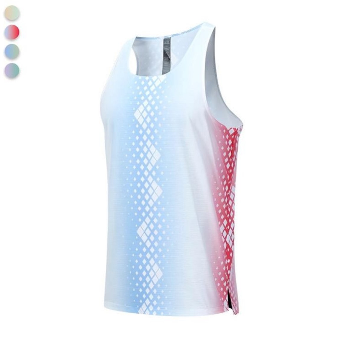 Om Home Cárdigan de primavera/verano - Talla M - Largo 69 cm - Pecho 100 cm - Cárdigan - Cárdigan deportivo - Cárdigan de hombre - Cárdigan de secado rápido - Cárdigan de gimnasio - Cárdigan para correr - Cárdigan sin mangas con estampado - Cárdigan depor