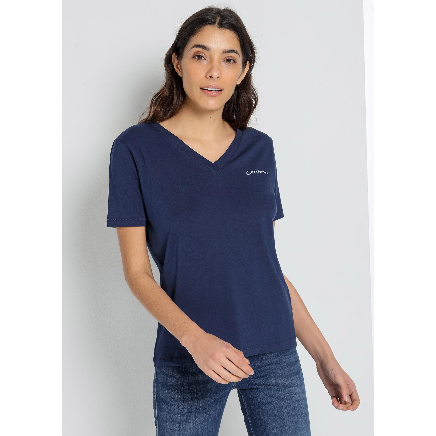 Camiseta de manga corta Cimarron modelo Kloe para mujer · para looks informales