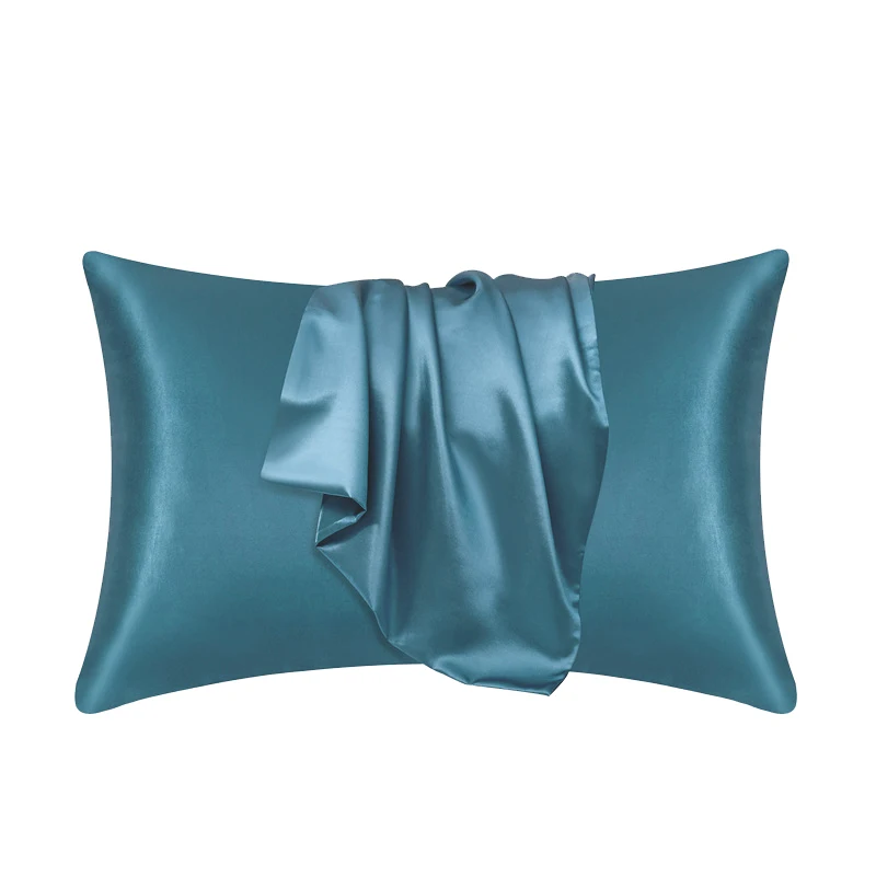 OmHom Funda De Almohada De Seda Mulberry Natural 100% Para Proteger Pelo Y Piel Personalizable Tamaño Cualquiera Ropa De Cama