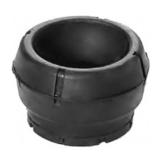 3RG INDUSTRIAL Soporte amortiguador delantero izquierdo & derecho, OEM 1J0412331C, ØE: 83 mm; ØI: 26 mm; H: 54 mm
