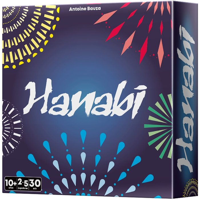 ASMODEE JUEGO DE CARTAS HANABI JUEGOS DE MESA 9x11x11 Cms.