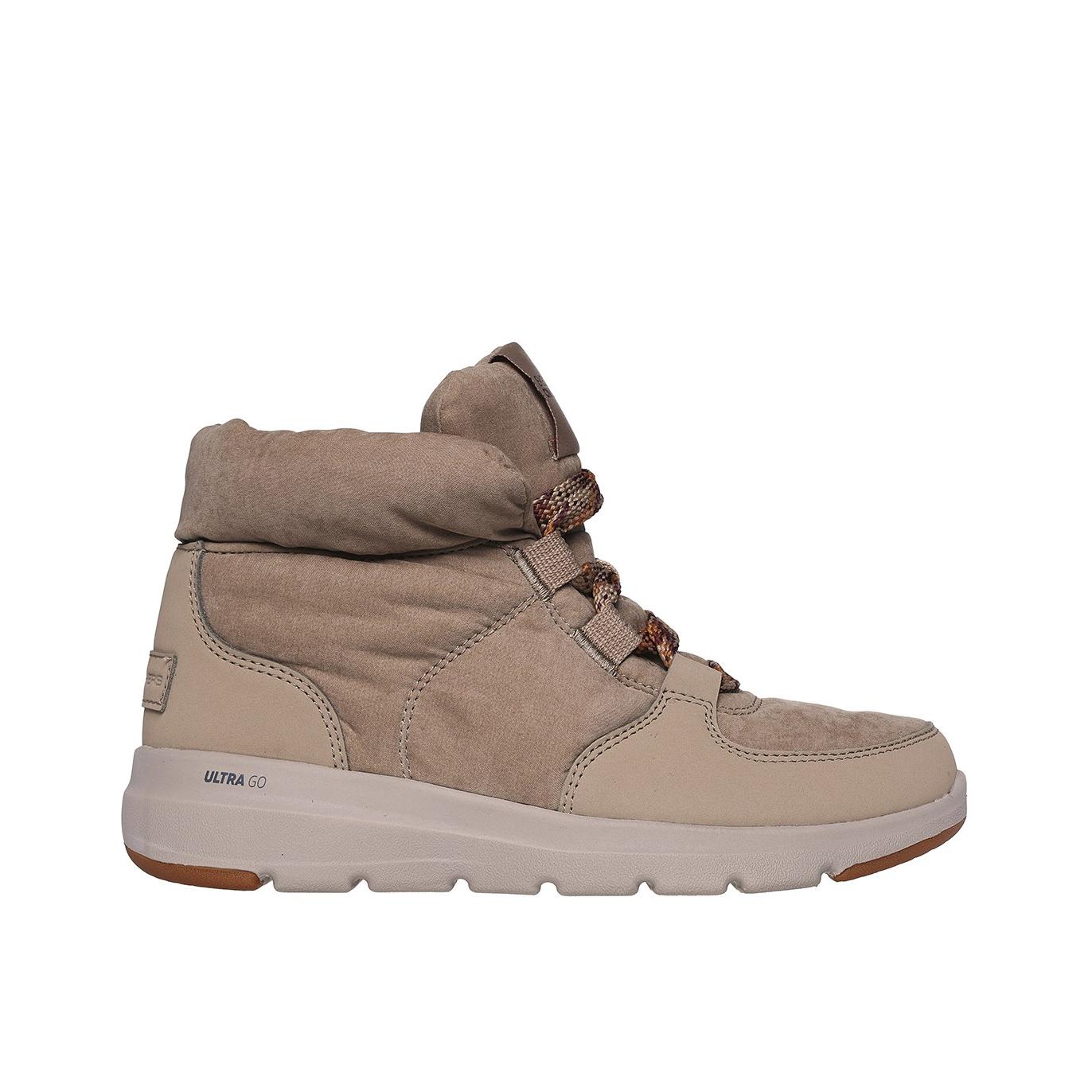BOTINES MONTAÑA PARA MUJER CAMEL SKECHERS On-the-GO Glacial Ultra - Trend Up 144194