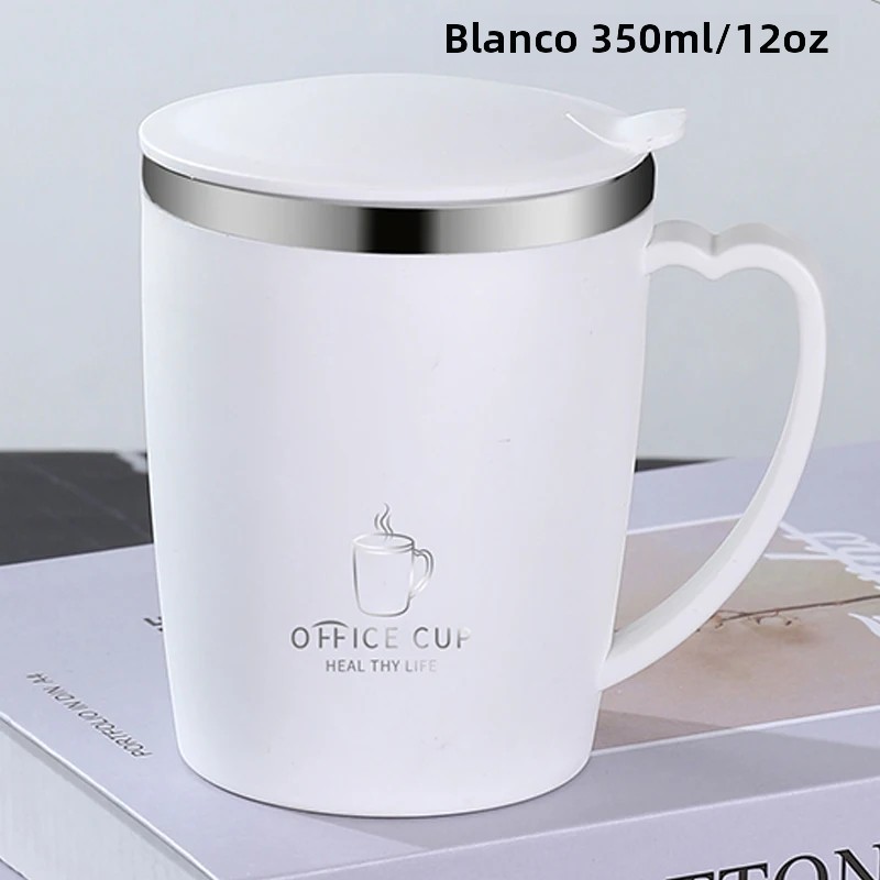 Termo De Maple Inoxide 350ml With Manija Y Tapa a Prueba De Fugas Taza De Aislamiento Portátil Para Café Y Agua