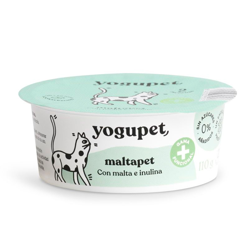 YoguPet Yogur Maltapet Pasteurizado para Gatos (4 unidades x 110 gr)