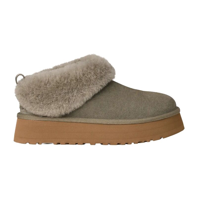 Botines Verdes UGG Tazzelle Moss Green con Forro y Plantilla de Piel de Oveja