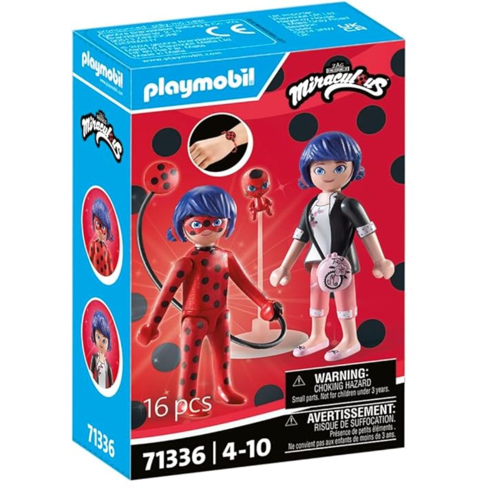 Ladybug Playmobil Marinette Miraculous (71336) 2 figuras