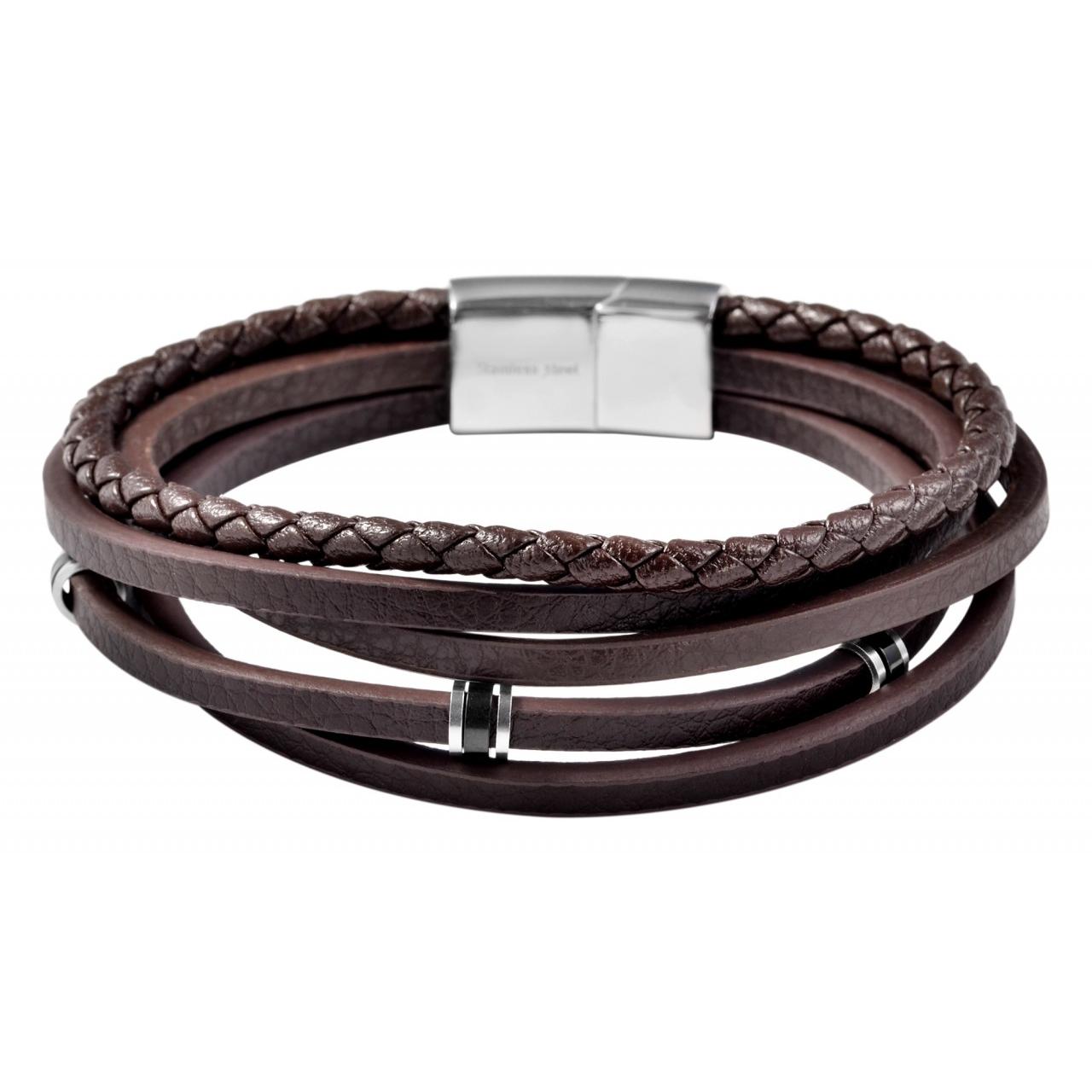 Akzent® Pulsera em Pele Genuína - 0322