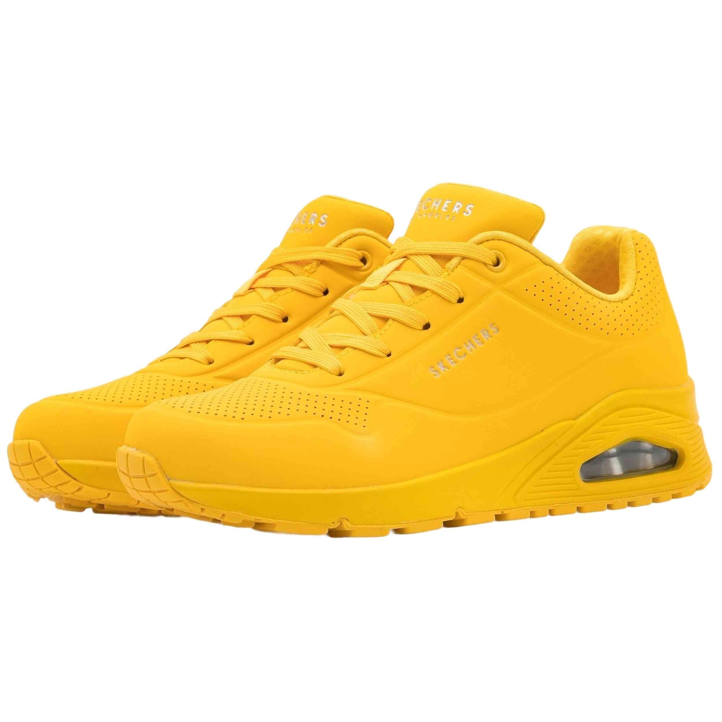 Zapatillas Skechers modelo 73690-YEL para Mujer en color Amarillo