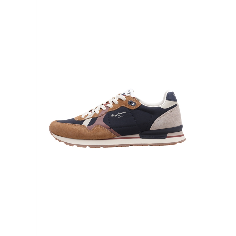 Pepe Jeans BRIT COVER M Deportivas Planas Hombre Marrón