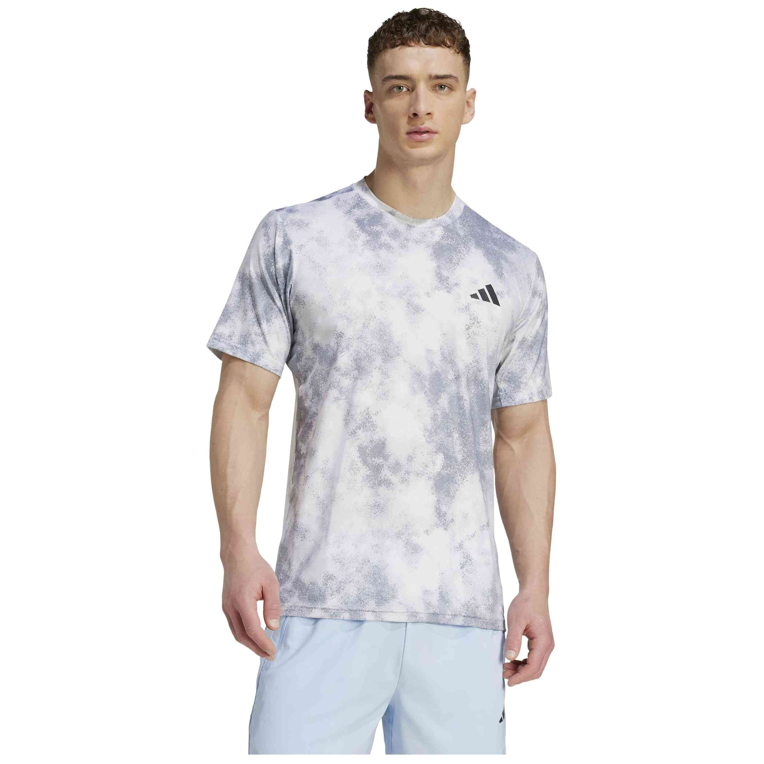 Camiseta De Manga Corta Adidas modelo JV7235 para Hombre en color Gris