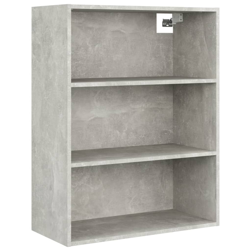 Vidaxl Armario Colgante de Pared (69,5x32,5x90 Cm) - Gris Hormigón