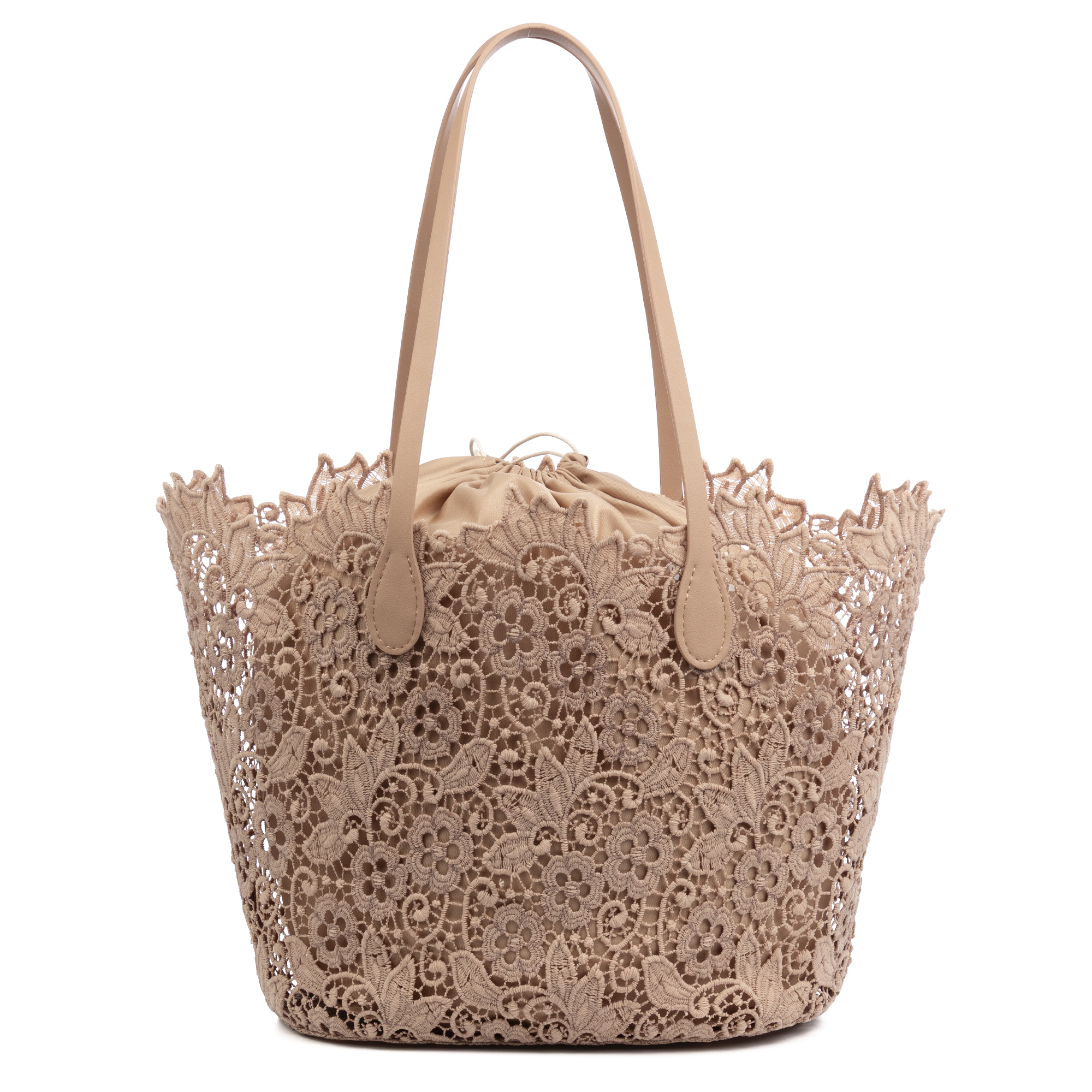 IRIA QUINTANA Belice Bolso de hombro Mujer. Fabricaco en algodón. 41,5x17x30 Cm.