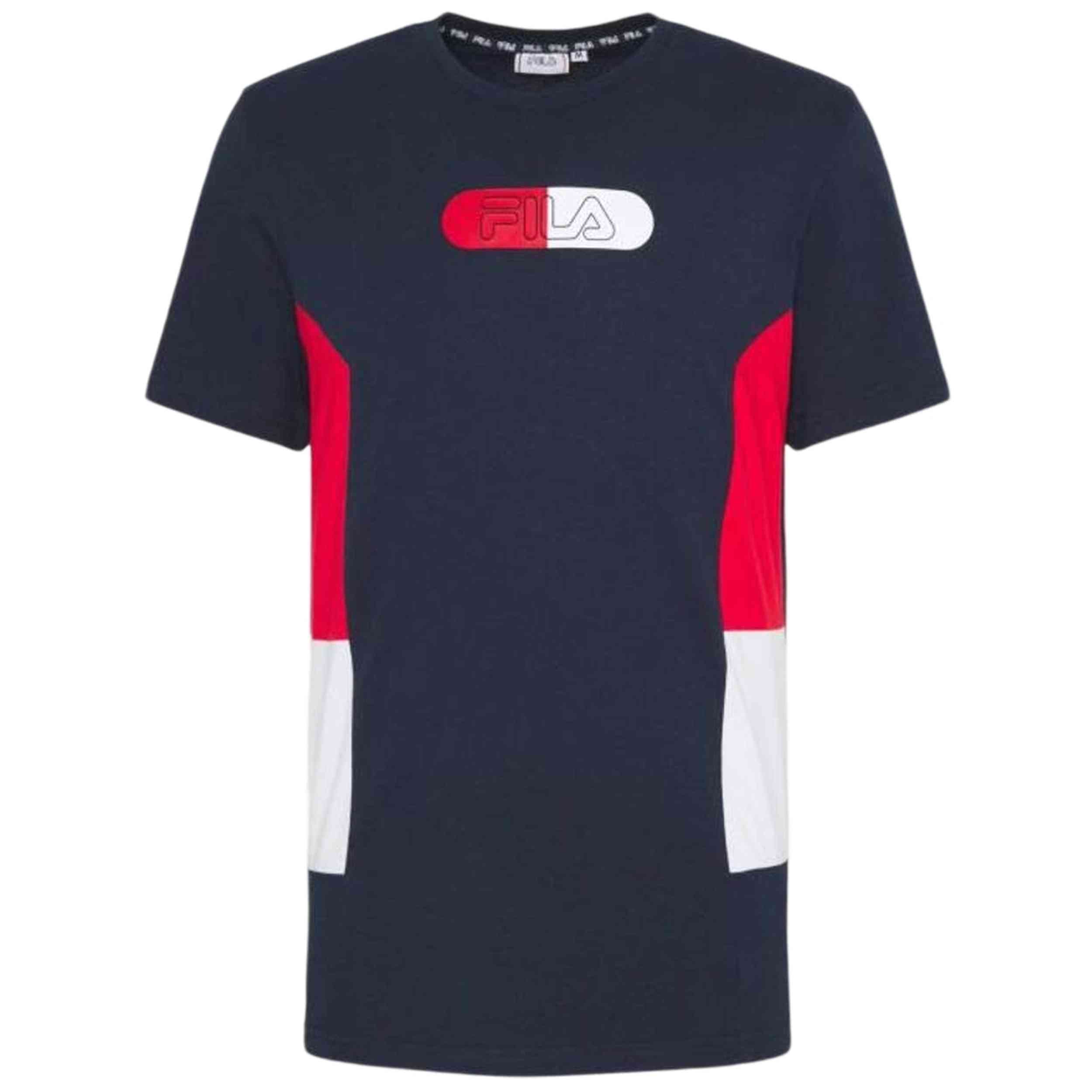Camiseta De Manga Corta Fila modelo 683262-A072 para Hombre en color Azul