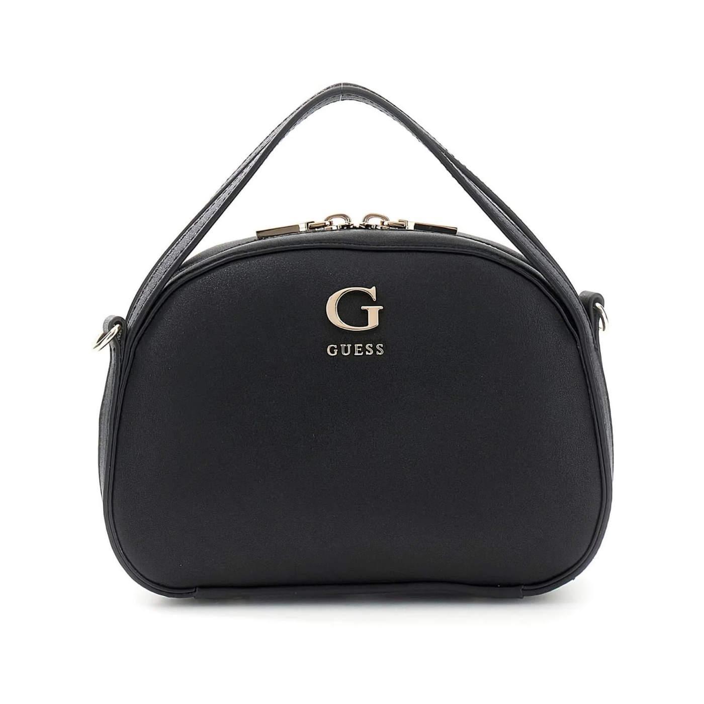 Bolso Guess Coleen de hombro negro de mujer