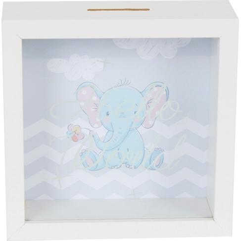 Lote 12 Huchas De Madera Elefante" - Huchas para Regalos y Recuerdos Originales Bautizos