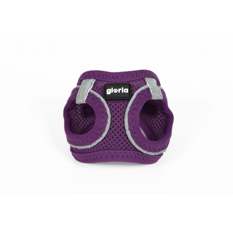Gloria Arnés Vestido Air Mesh Trek Star Para Perros Morado - Talla XS