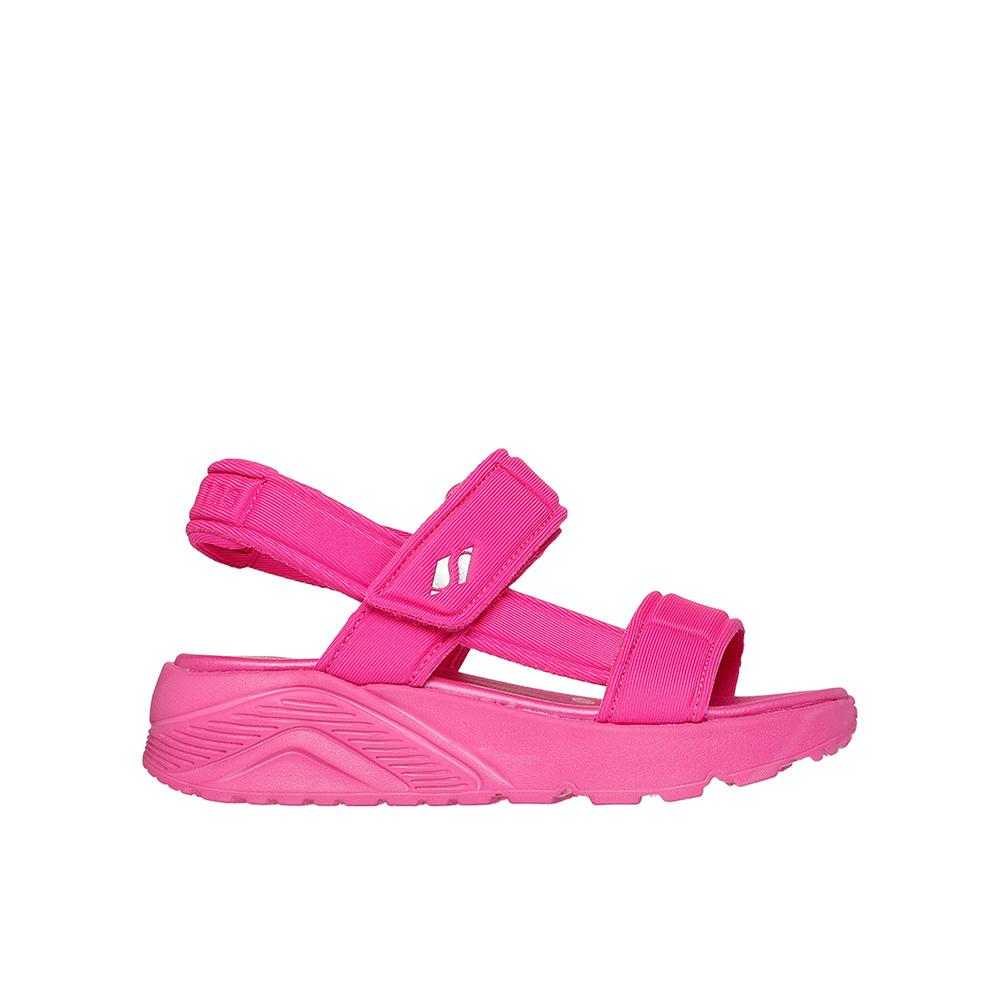 Skechers Uno Lite - Sunny Stand Sandalias deportivas para mujer fucsia en textil 83923