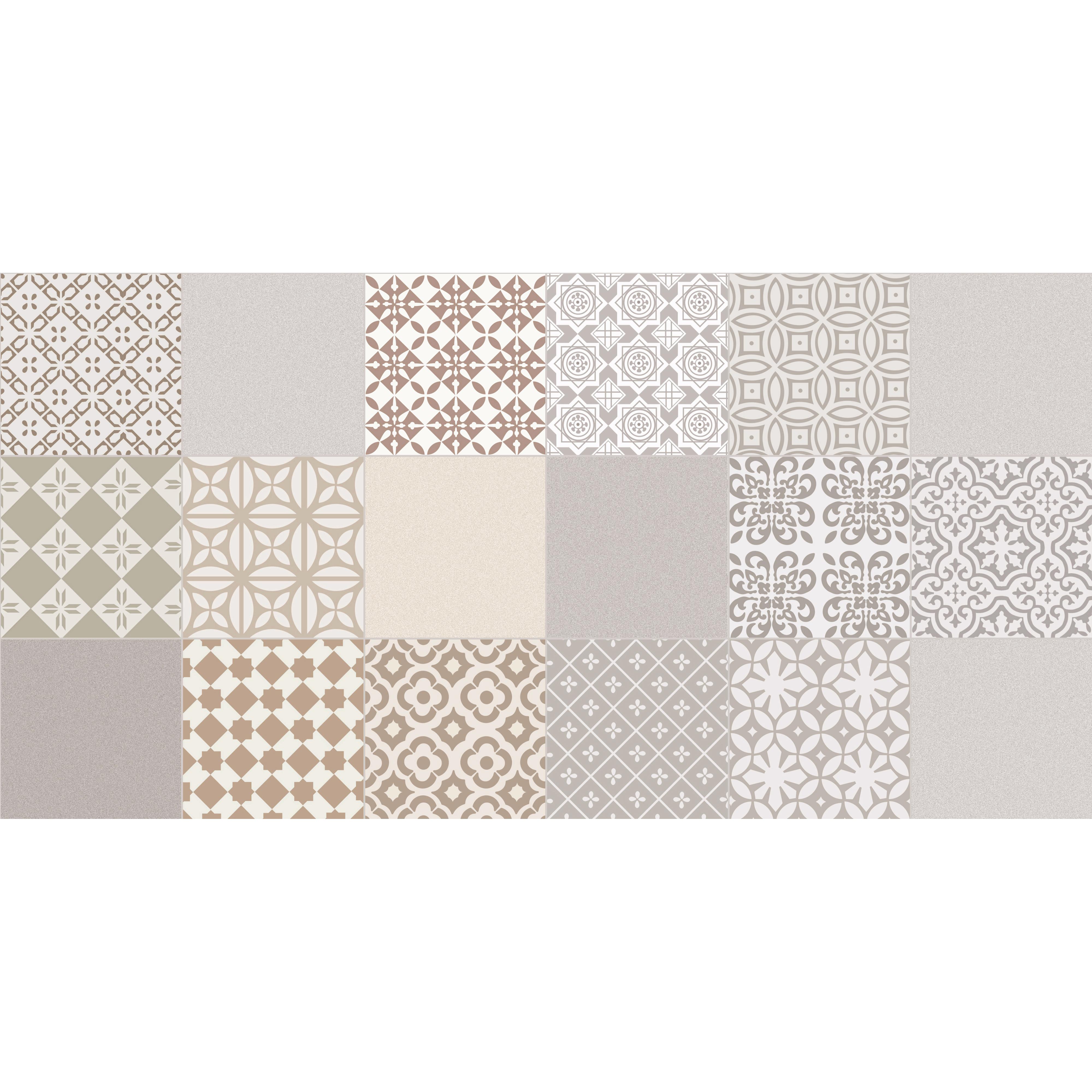 VINILIKO, Alfombra de vinilo Rossana sand 50x100 cm
