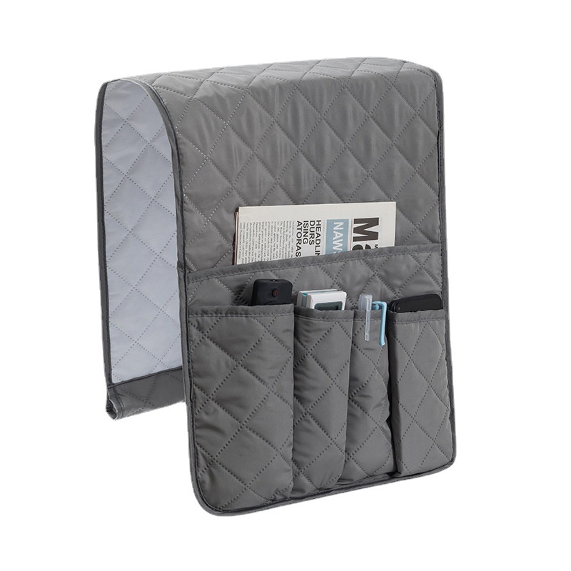 Organizador de Reposabrazos para Sofá, Bolso Bandeja para Silla, Soporte de Bolsa de Almacenamiento de Tela para Sofá
