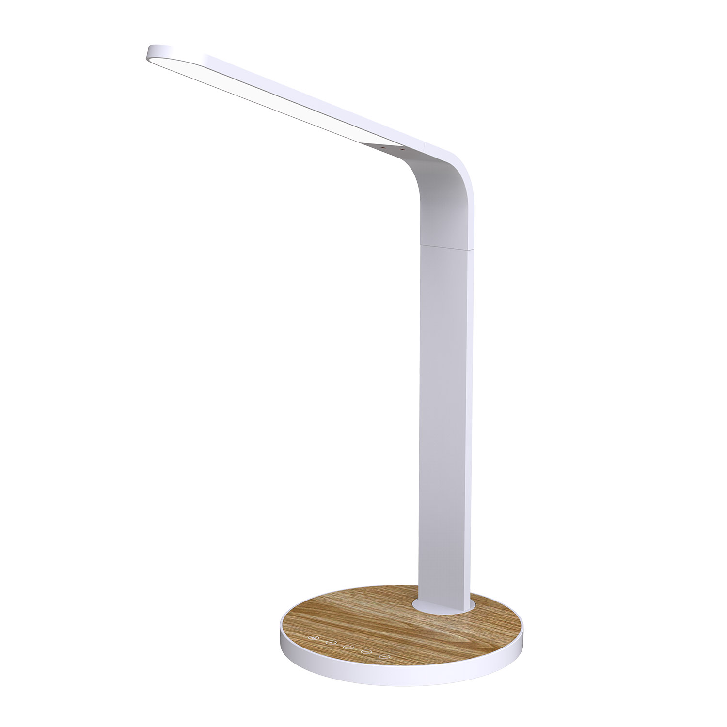 LEDBOX Flexo Led OBI WOOD Multifunción, Blanco dual, regulable. Lámparas led, Flexos led