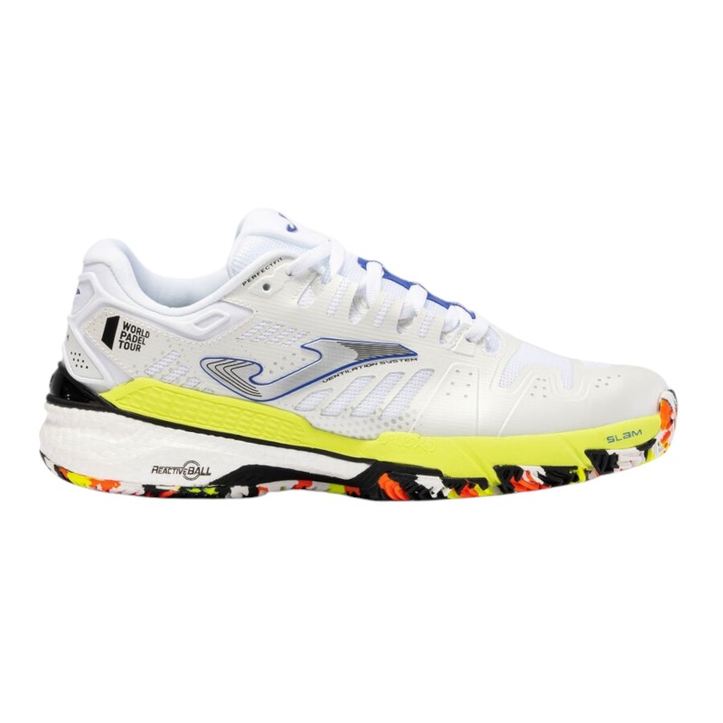 Zapatillas blancas JOMA T.SLAM 2332 blanco-lima TSLAMS2332P