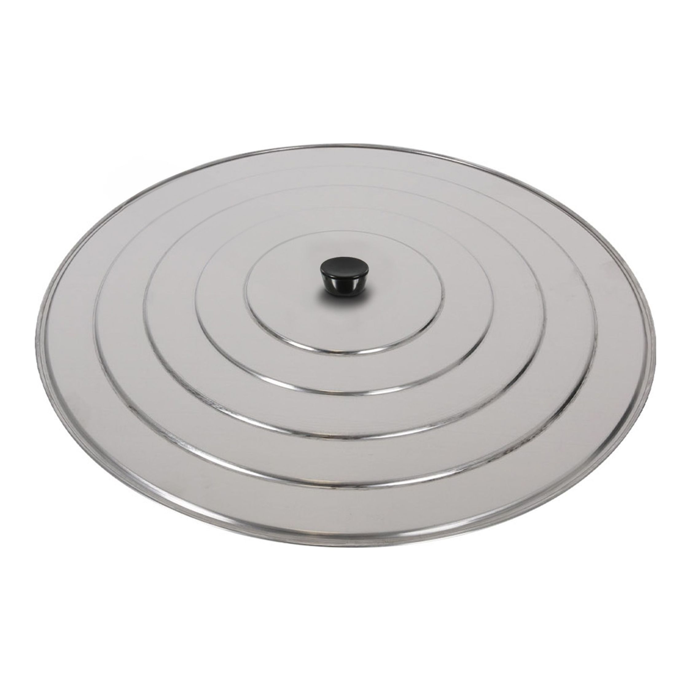 VR - Tapa Ondulada Aluminio 55CM - Tapa Ondulada Versátil y Creativa - Tapa Ondulada para Conservar Frescura - Tapa Ondulada de Diseño Único y Estético - Tapa Ondulada Apta para Diferentes Recipientes