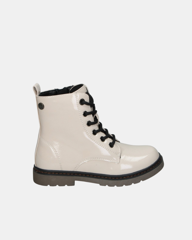 XTI 151327 Botines Militares Altas Infantil Beige