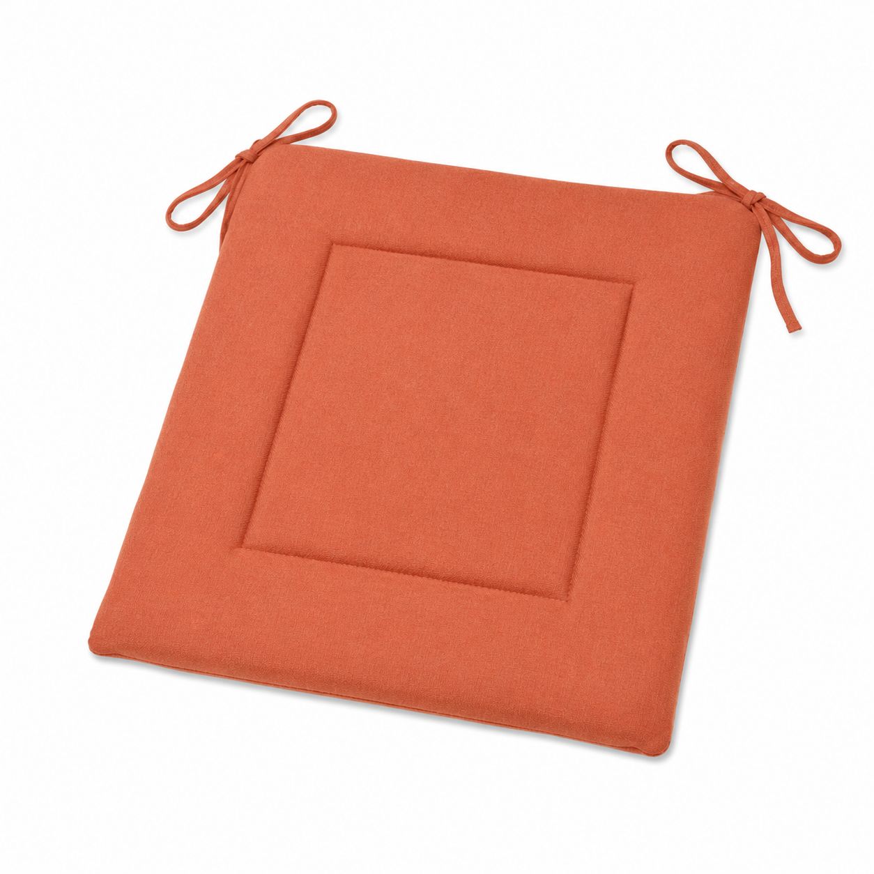 Cojín para Silla 40x40 cm con Lazos, Asiento Acolchado Antideslizante, Suave y Cómodo para Cocina, Comedor y Oficina, Pack de 2, 4 o 6 Unidades, Disponible en 10 Colores