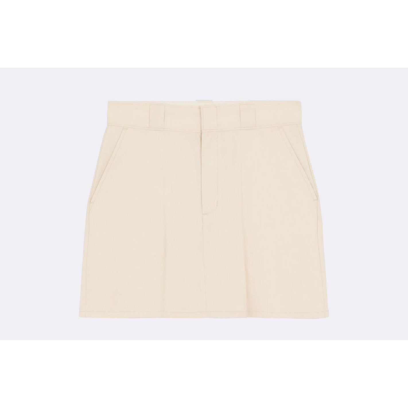 Minifalda de trabajo de talle alto de Dickies en color Whitecap Gray para Mujer